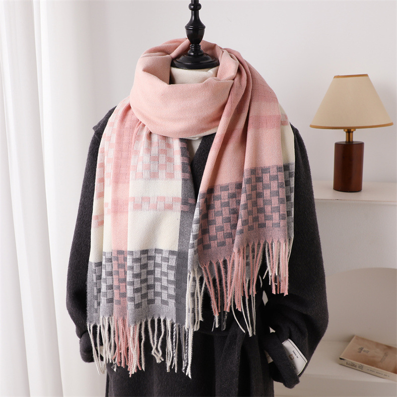 Luxusmarke Kaschmir Damen Kari – Woven Scarf Blanket Bewertung und Preis