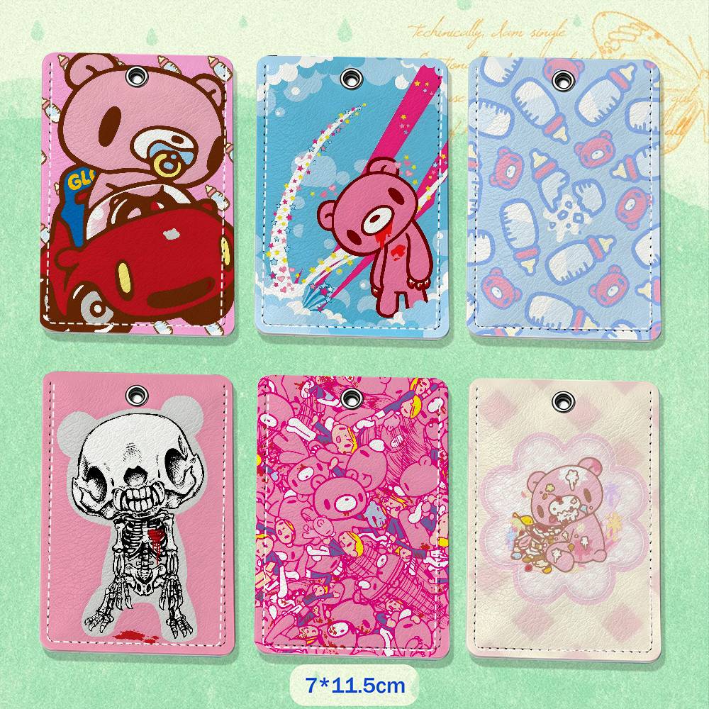 Cartoon G-Gloomy Bear Leder-Sc – Lanyard Badge Holder Bewertung und Preis