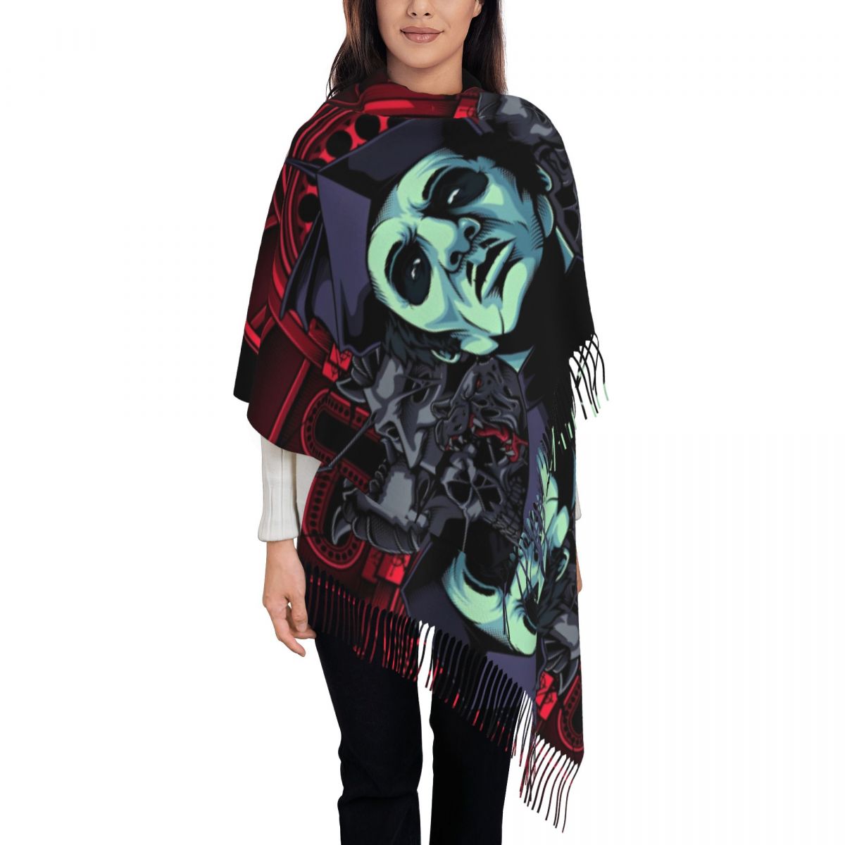 Ghost Band Schalwickel für Dam – Pashmina Wrap Large Bewertung und Preis