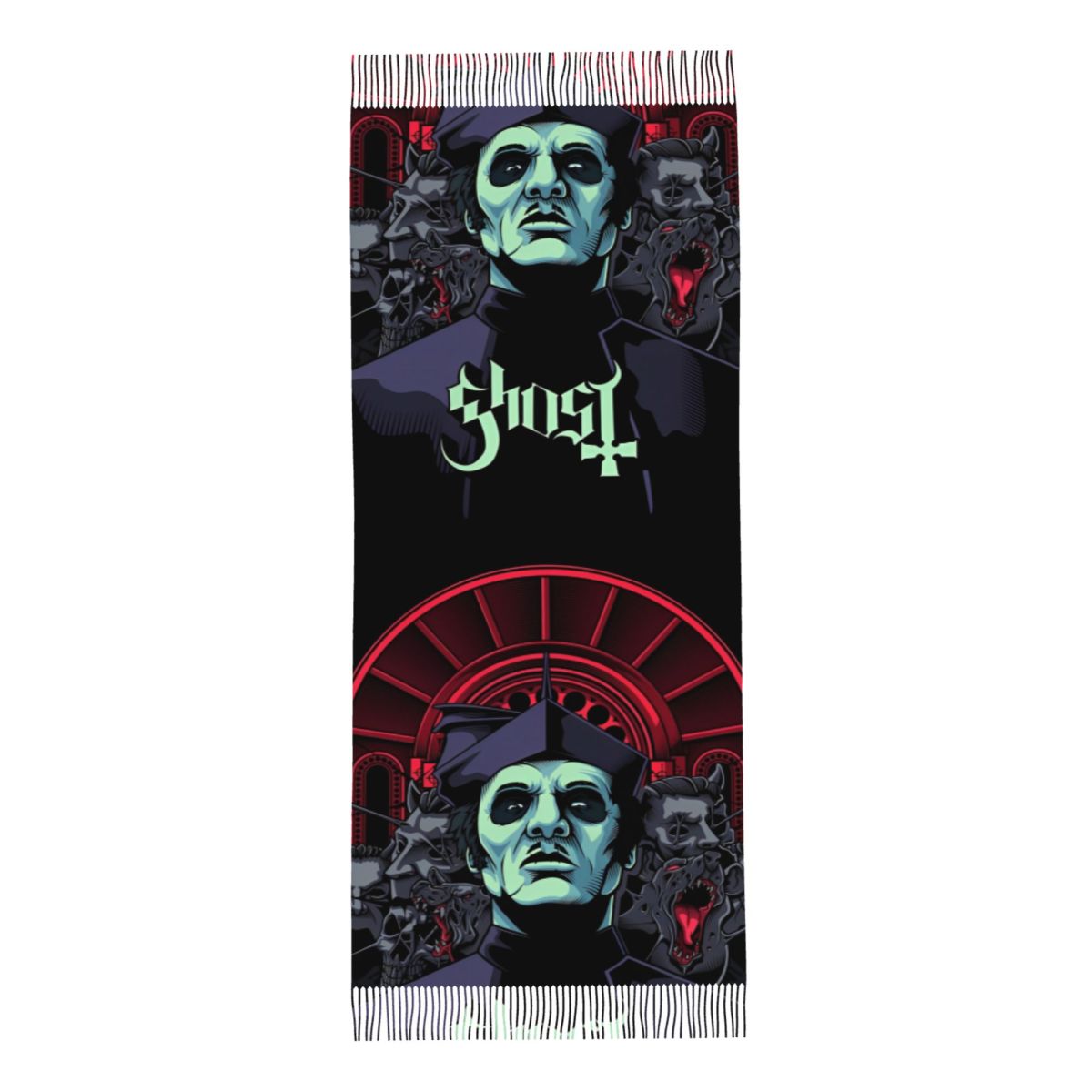 Ghost Band Schalwickel für Dam – Pashmina Wrap Large Bewertung und Preis